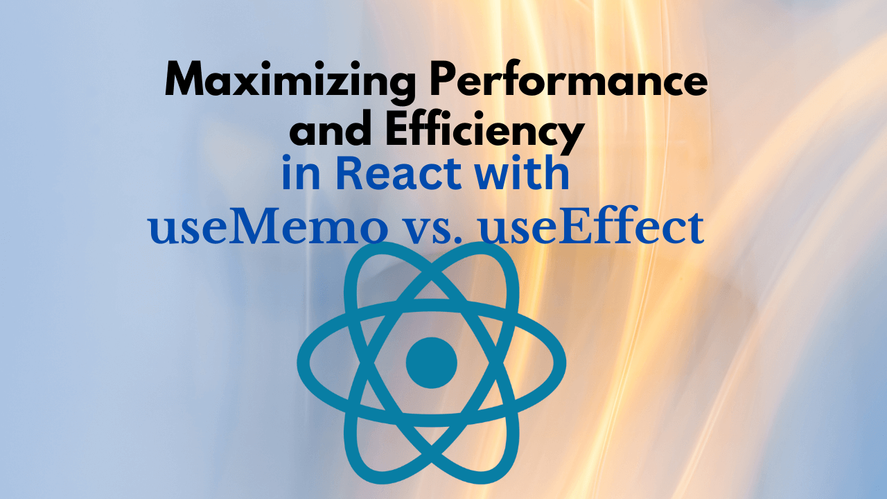 useMemo vs. useEffect